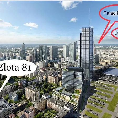 Centrum Zlota 81 Apartment Warsaw